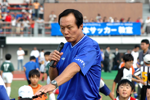 サッカーを引退してからの釜本邦茂